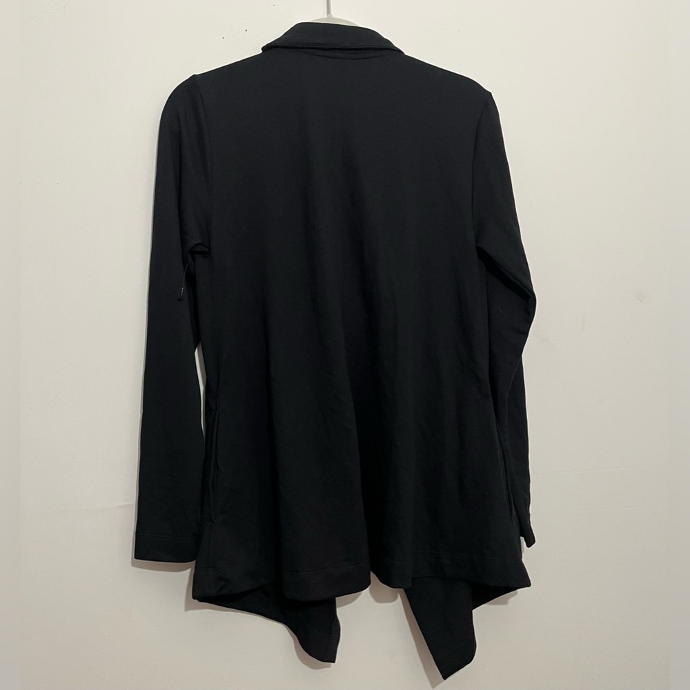 Old Navy Active Black Drape Cardigan NWOT Size M - Picture 5 of 10